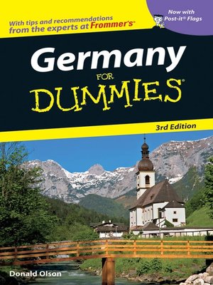 cover image of Germany For Dummies